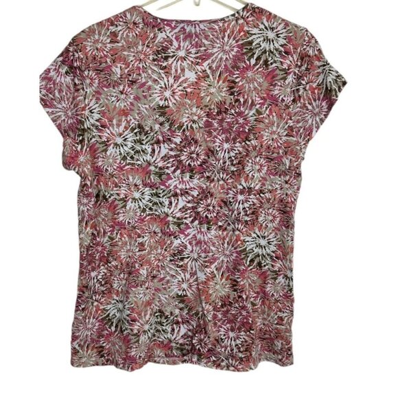 Style & Co Women's Blouse Color Print  Size Large Sku 2370 - Picture 2 of 12